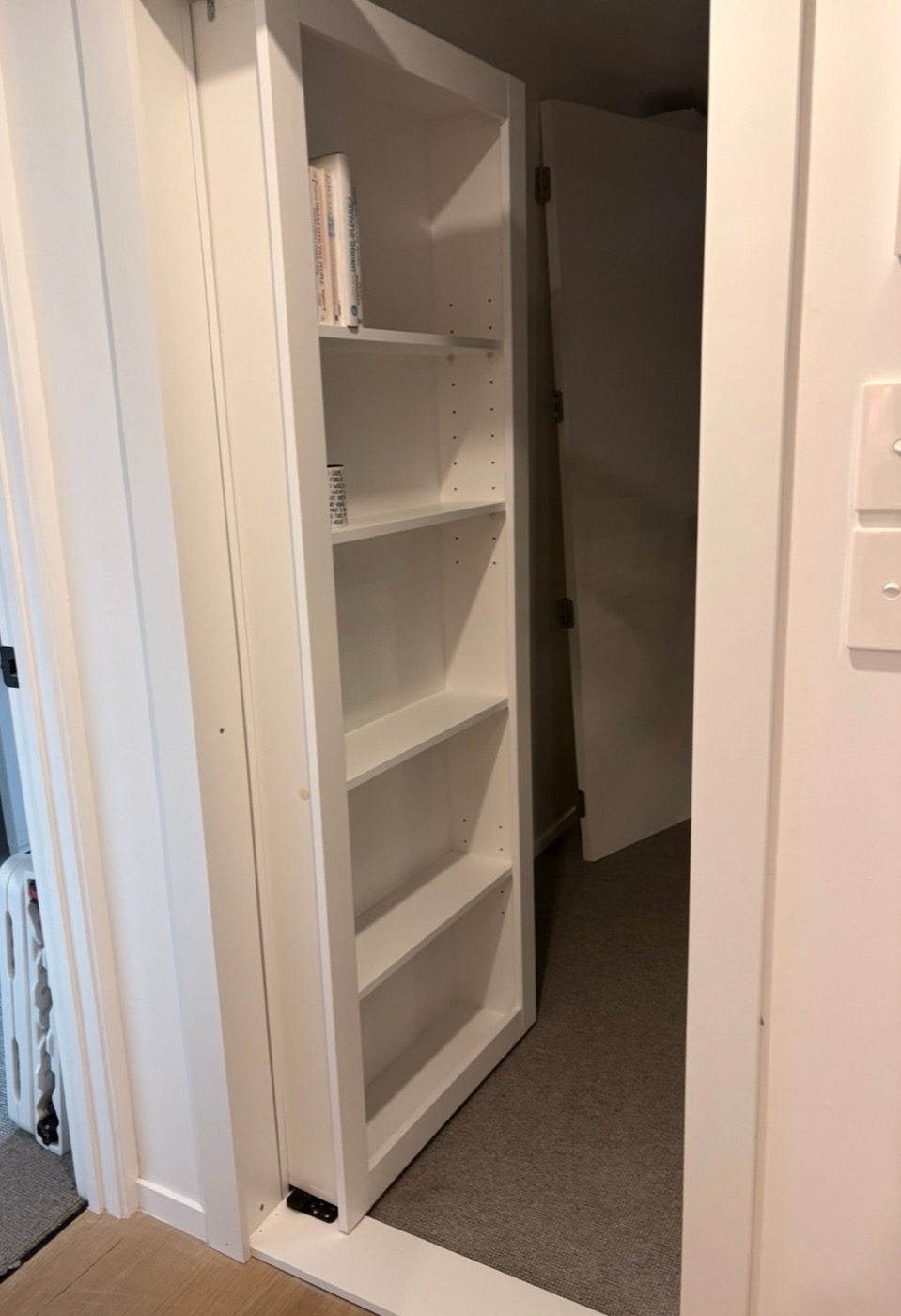 The first Wonder Door swung open, revealing the room behind